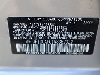 2024 Subaru Impreza Sport JF1GUAFC1R8362322 in Charlotte, NC 21