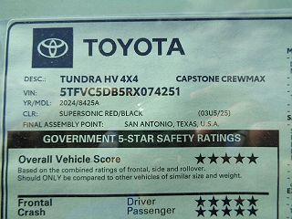 2024 Toyota Tundra Capstone 5TFVC5DB5RX074251 in Johnstown, PA 25