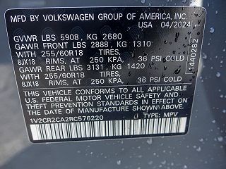 2024 Volkswagen Atlas Peak Edition SE 1V2CR2CA2RC576220 in Joliet, IL 25